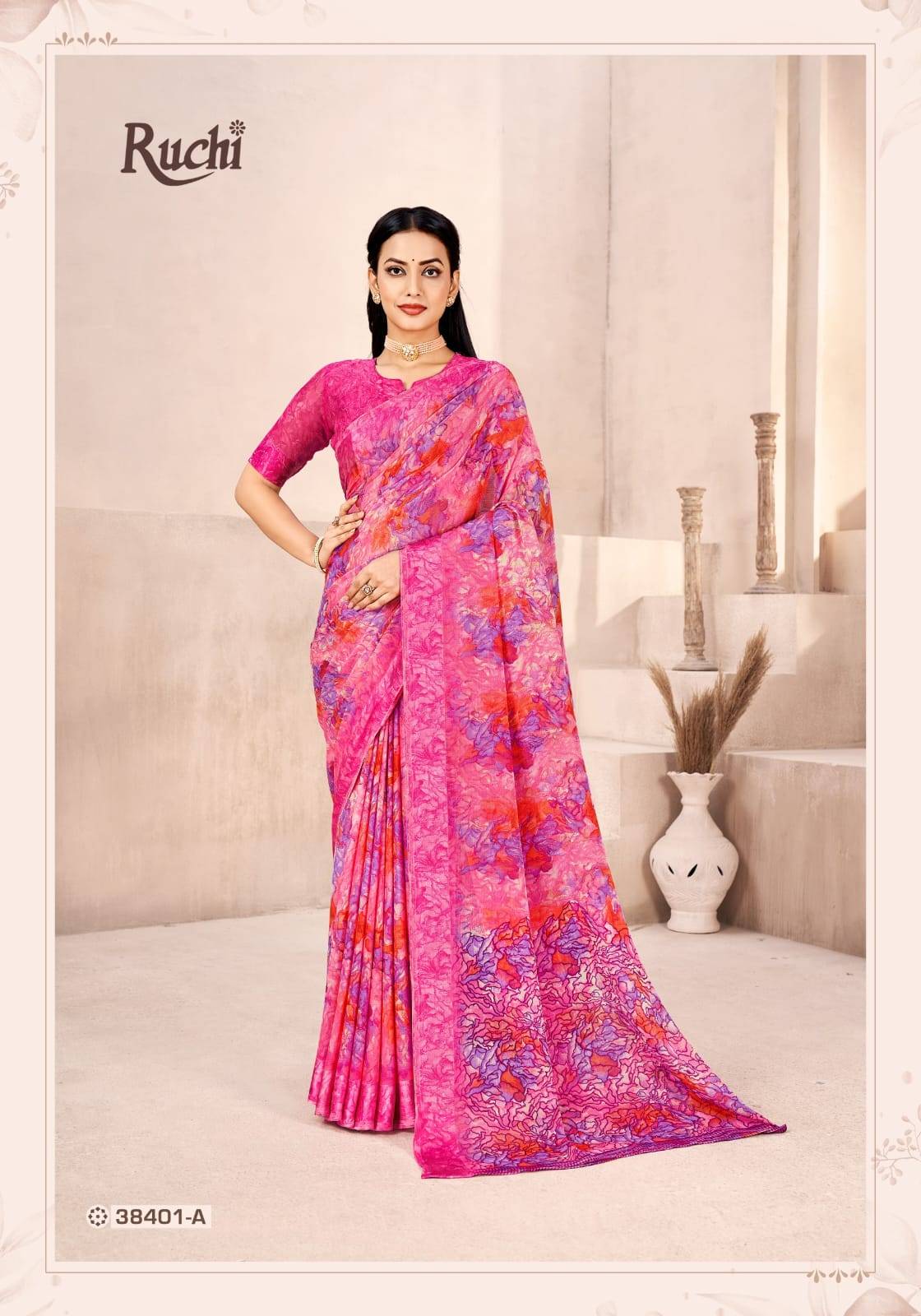 Ruchi Cherry Vol 41 Saree suppliers for boutique owners