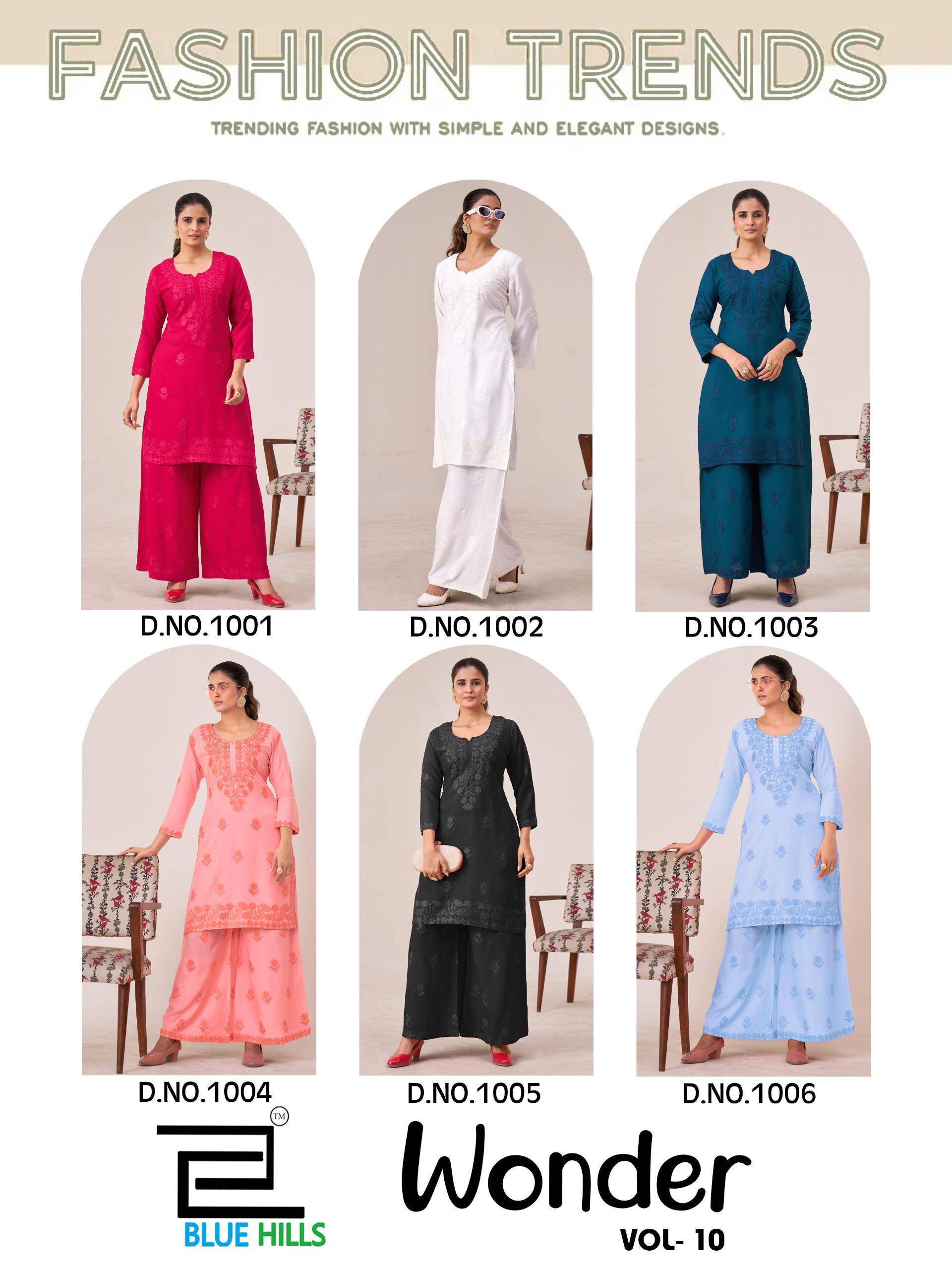 Blue Hills Wonder Vol 10 Kurti manufacturers in india