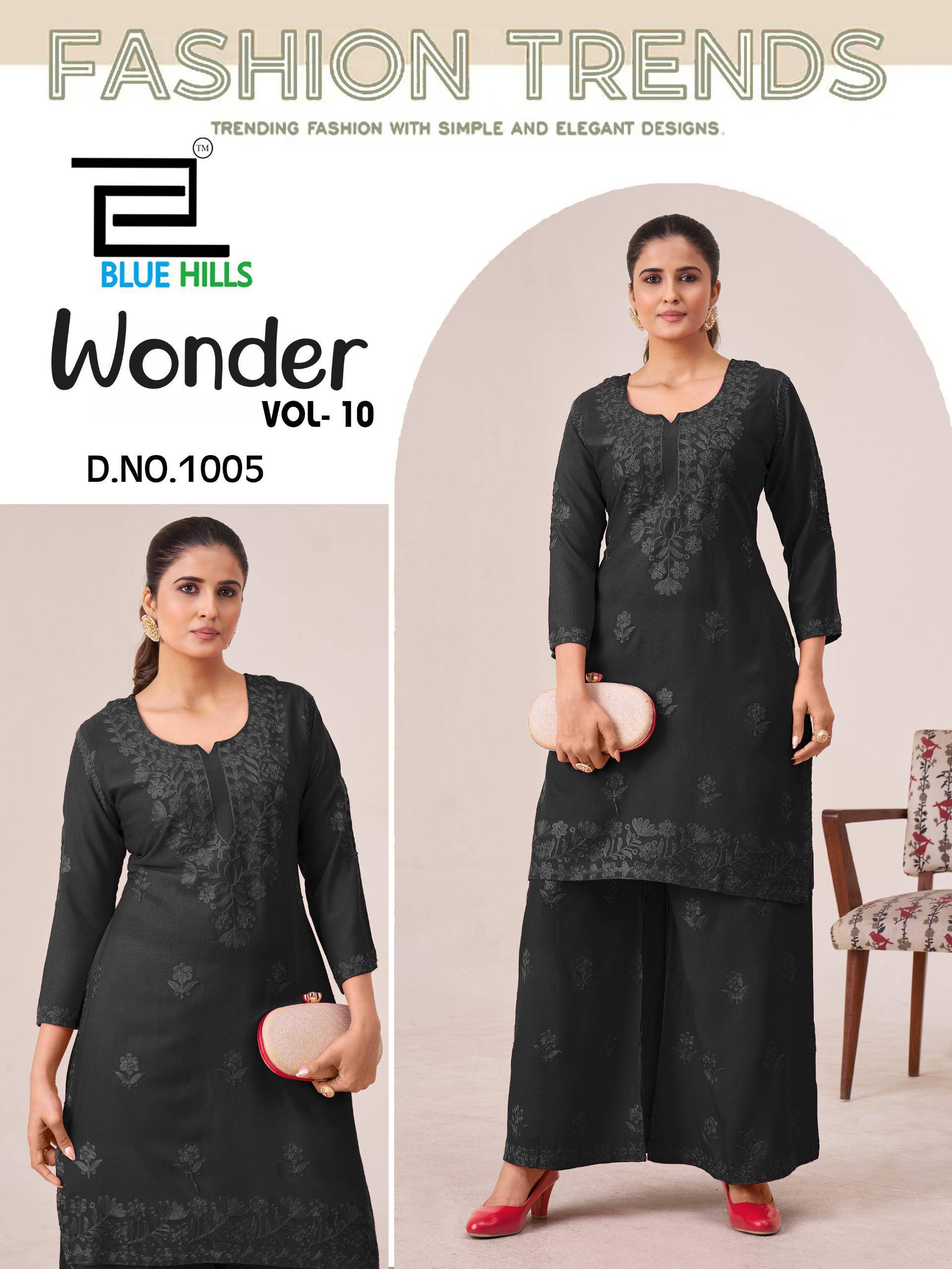 Blue Hills Wonder Vol 10 Kurti manufacturers in india