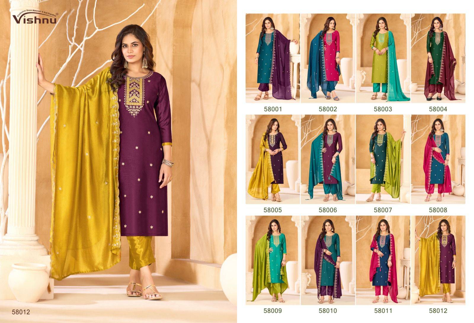 Vishnu Sukanya Affordable dress materials