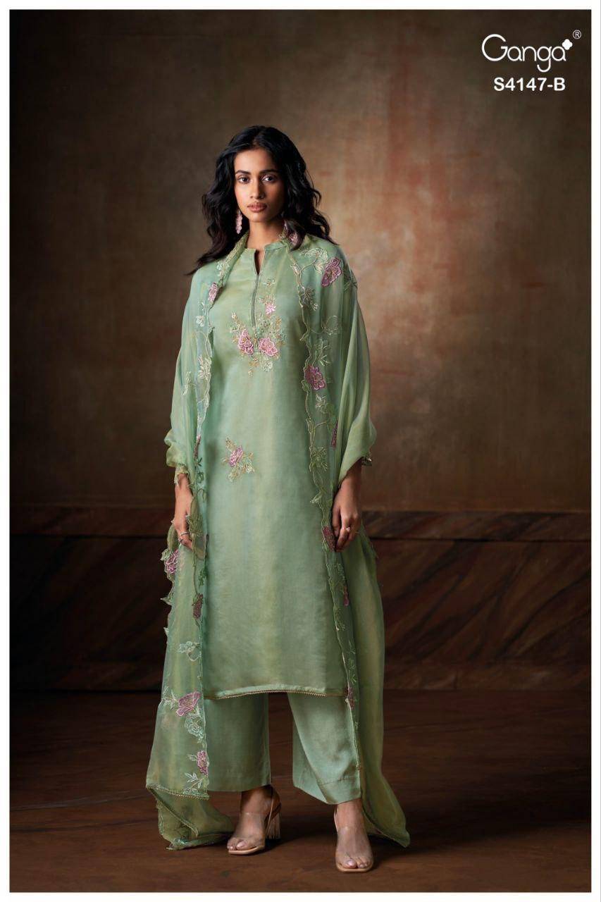 Ganga Diyara 4147 Bulk salwar kameez suppliers