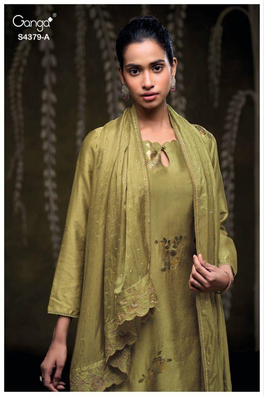 Ganga Glyna 4379  Salwar kameez suppliers for boutique