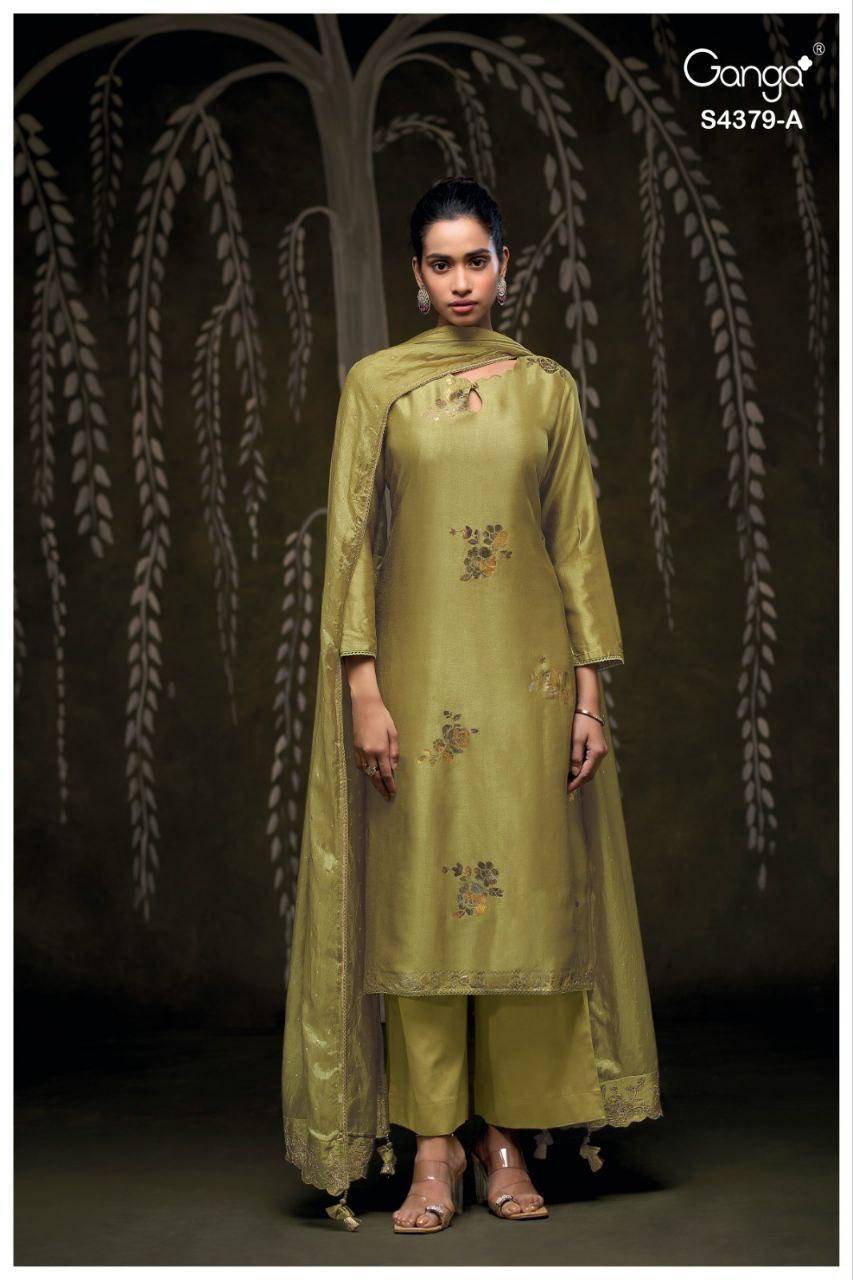 Ganga Glyna 4379  Salwar kameez suppliers for boutique