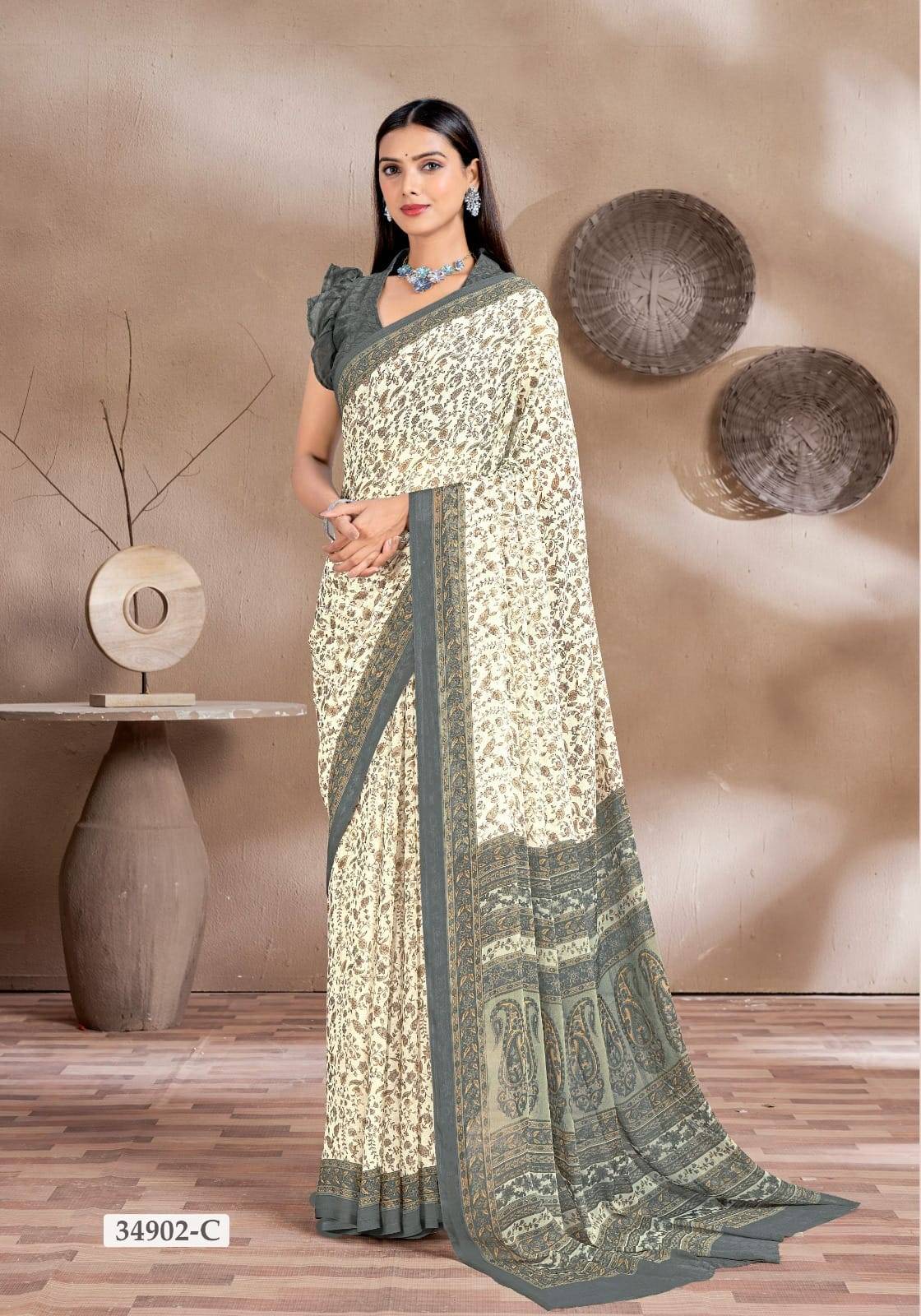Ruchi Star Chiffon 161  Wholesale saree manufacturers in Delhi