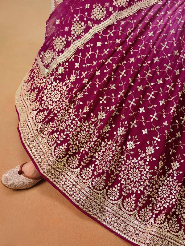 OMBRE Georgette Pink Wholesale Lehengha choli suppliers in Rajkot