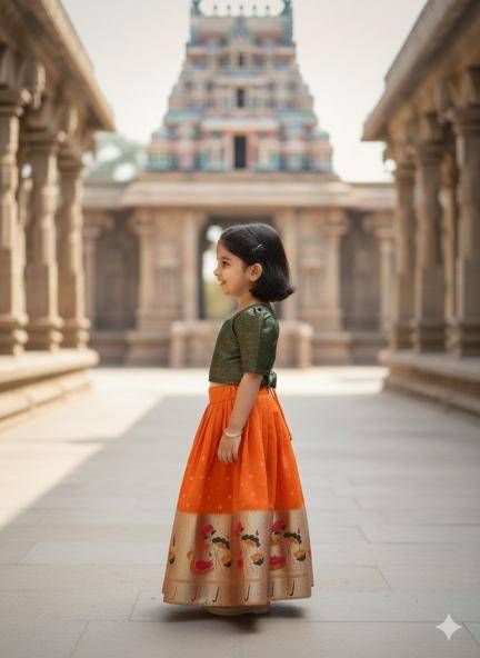 PONGAL SPECIAL HIT Silk Lehenga choli wholesale market in mumbai