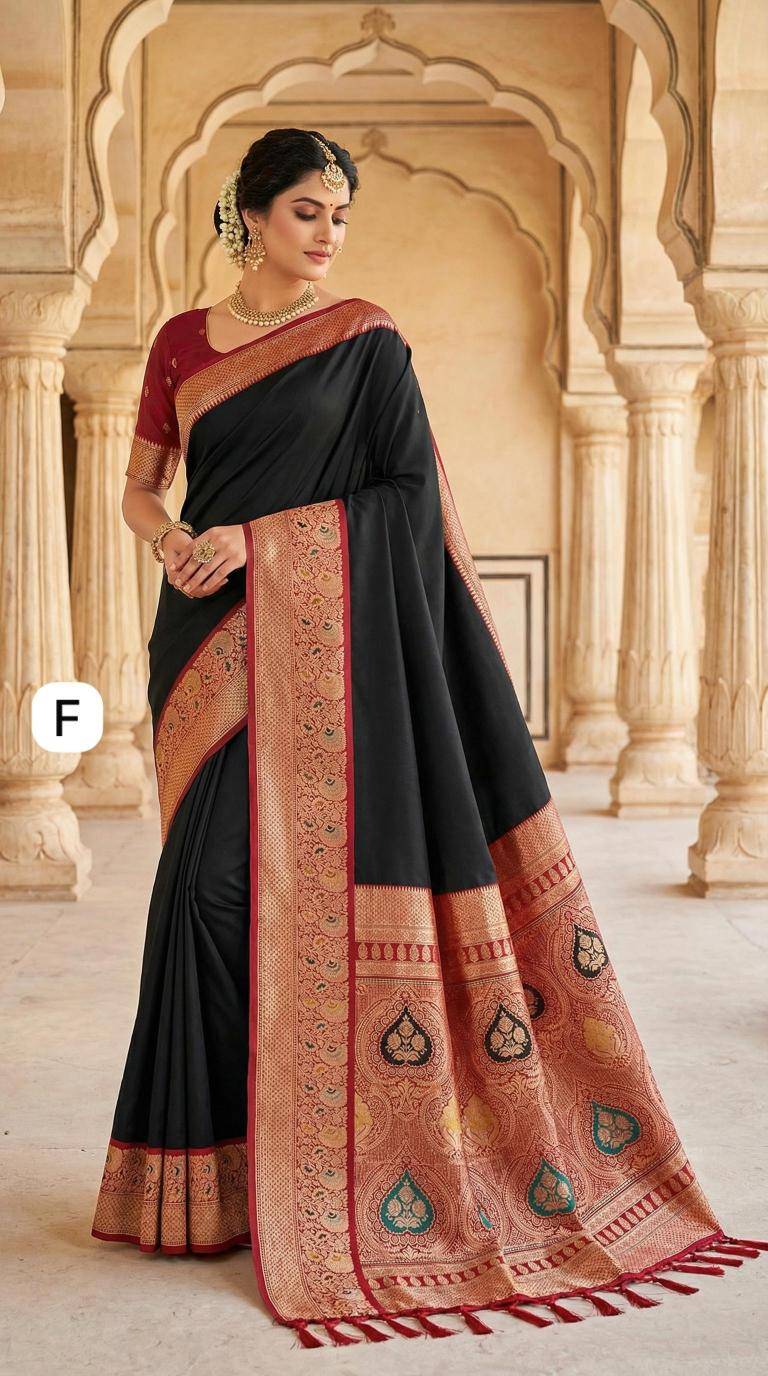 Anupama black speical edition Designer Sarees Wholesale Price
