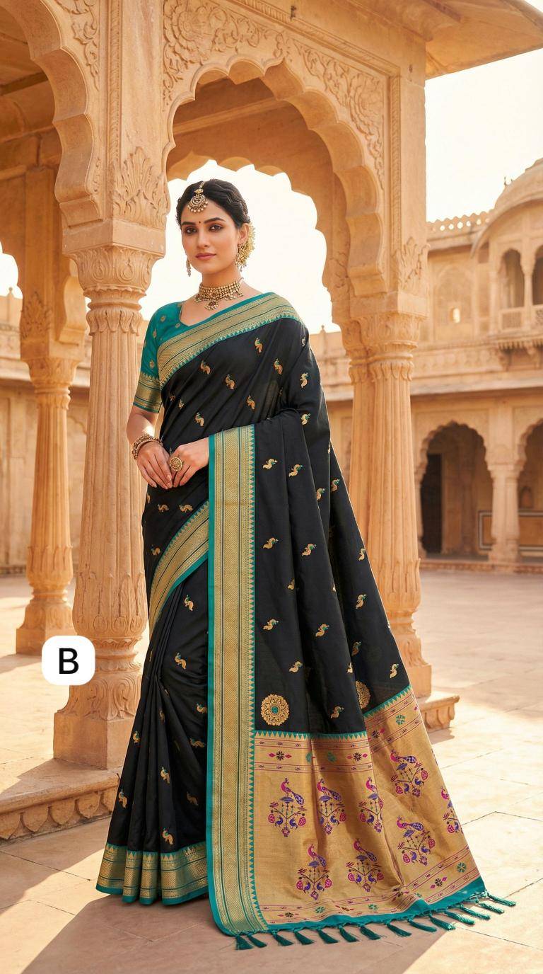 Anupama black speical edition Designer Sarees Wholesale Price