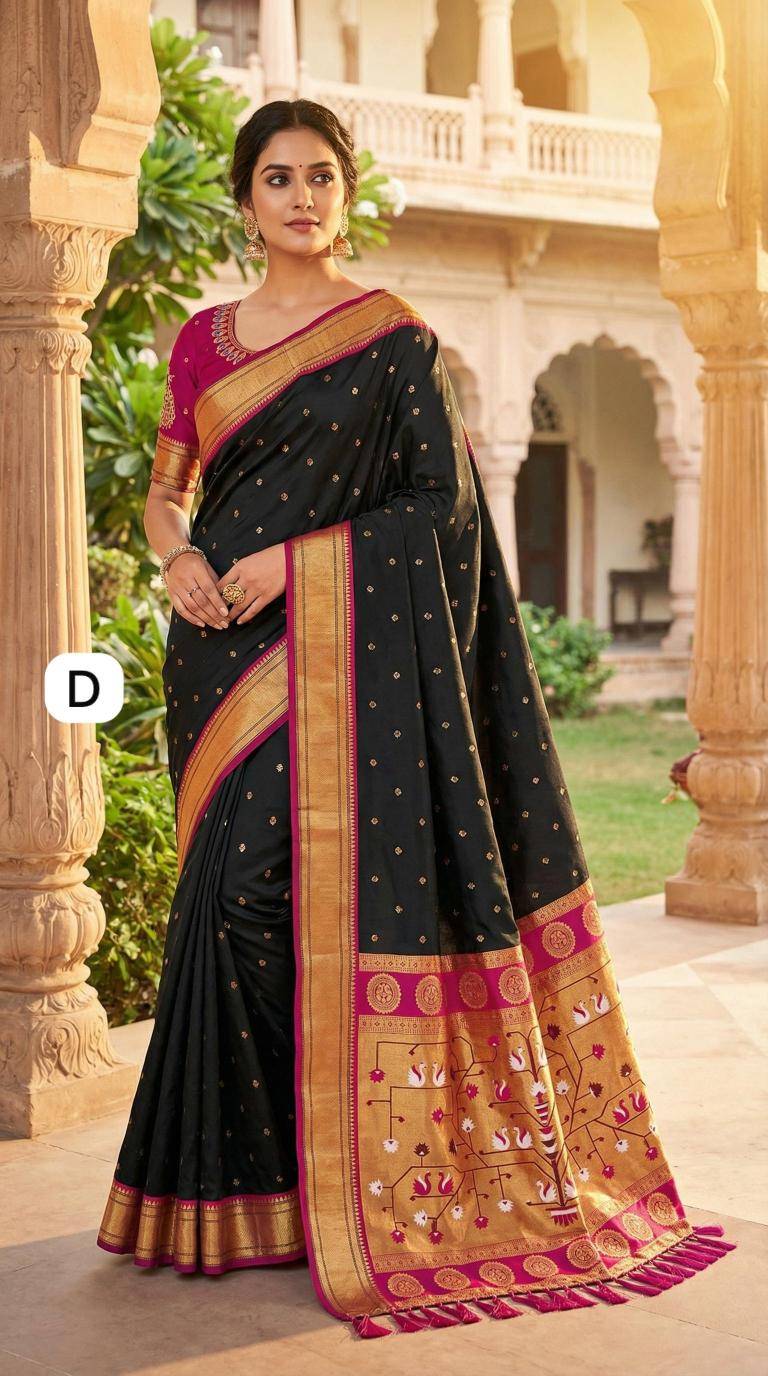 Anupama black speical edition Designer Sarees Wholesale Price