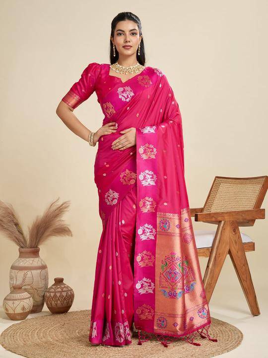 Akshara kanjivaram paithani  Wholesale sarees in Kolkata