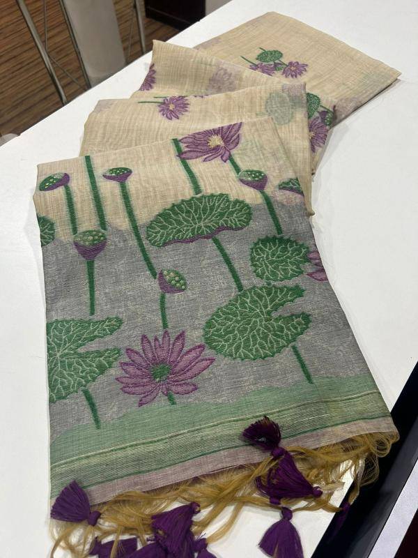 Akshara soft muga silk Saree wholesale market in Kolkata