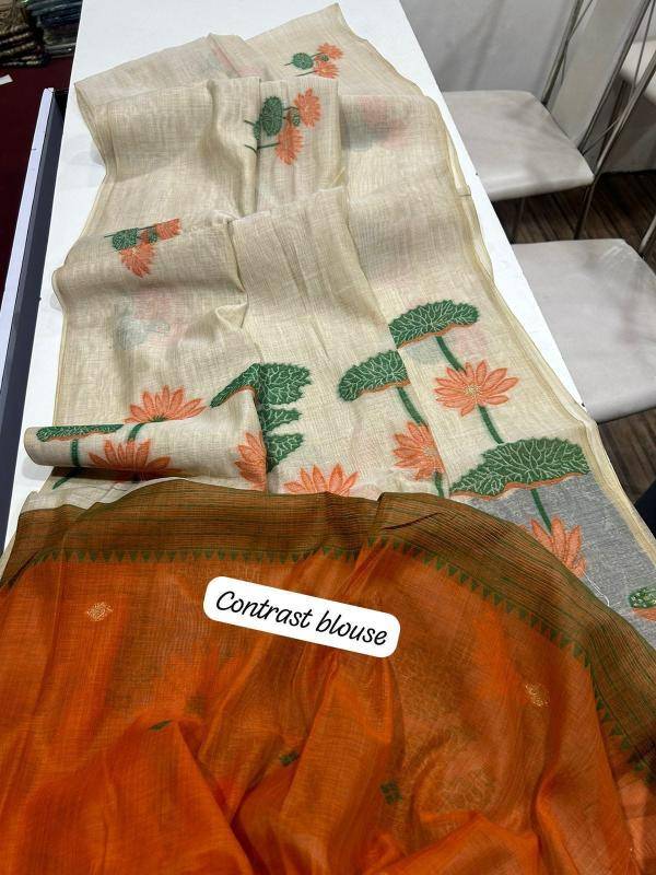 Akshara soft muga silk Saree wholesale market in Kolkata