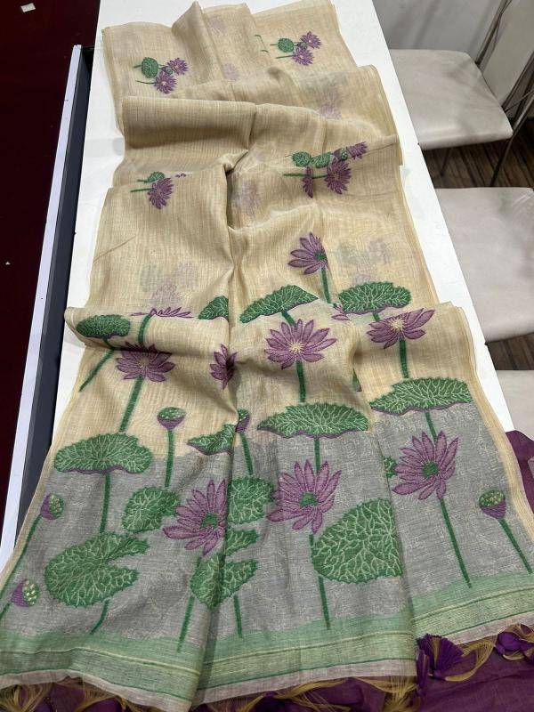 Akshara soft muga silk Saree wholesale market in Kolkata