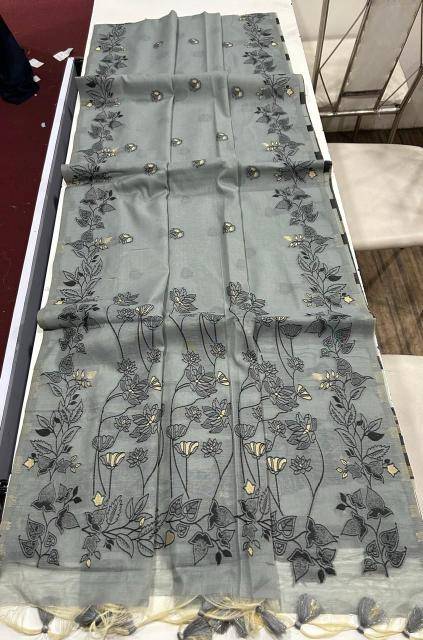 Akshara chanderi cotton Kolkata saree wholesale market