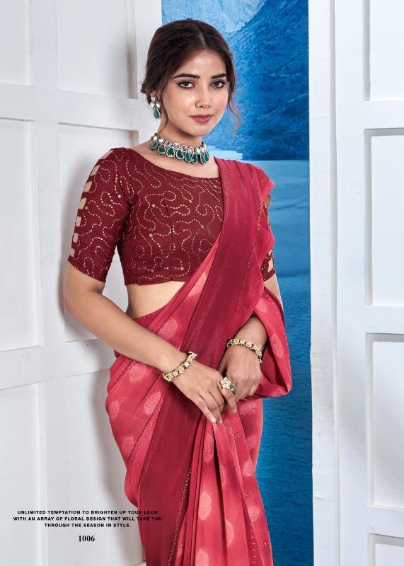 Stavan jhanka Designer sarees wholesale in Kolkata