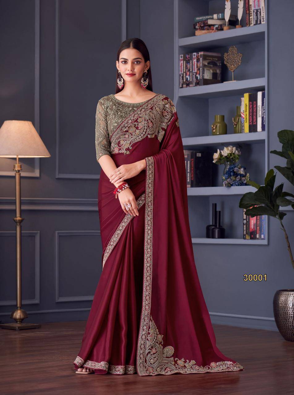 TFH silver screen 20th silk  Wholesale saree dealers in Delhi