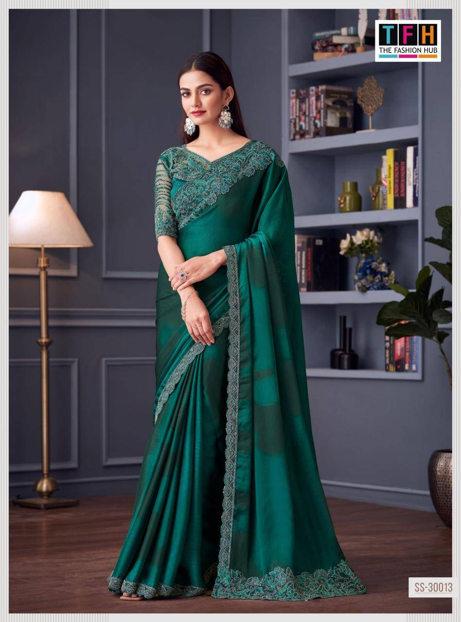 TFH silver screen 20th silk  Wholesale saree dealers in Delhi