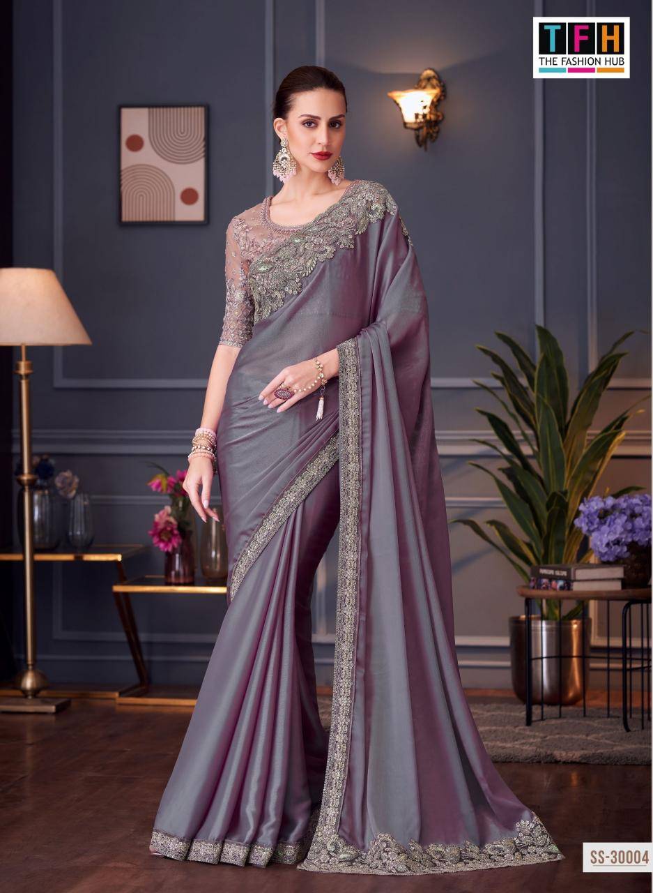 TFH silver screen 20th silk  Wholesale saree dealers in Delhi