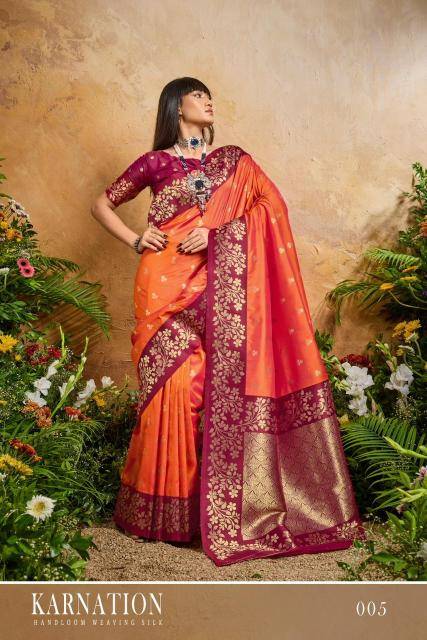 Rajtex karnation Saree suppliers in delhi