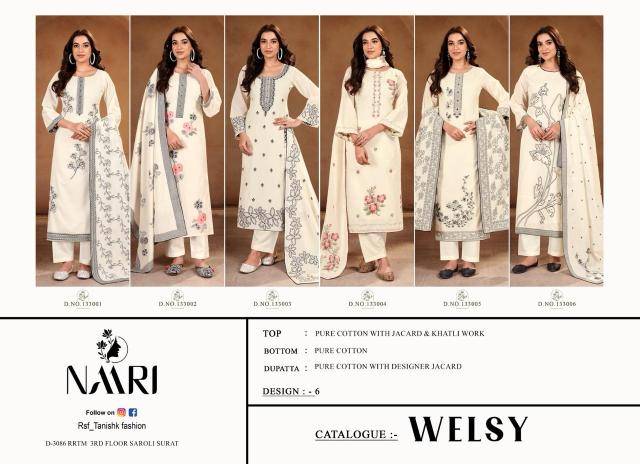 Naari welsy Dress material wholesale Surat