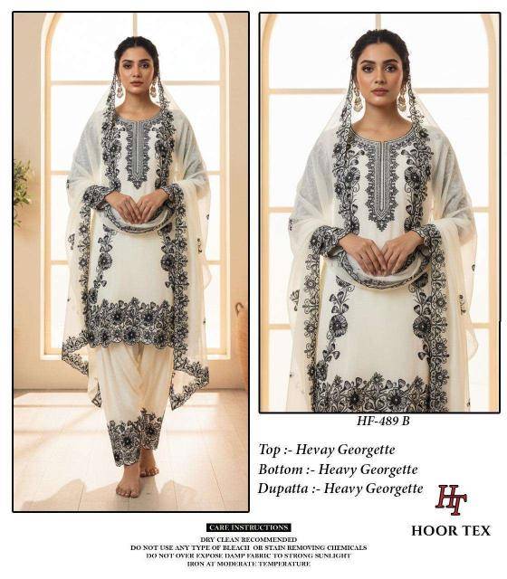 Hoor tex hf – 489  Manufacturer of salwar kameez