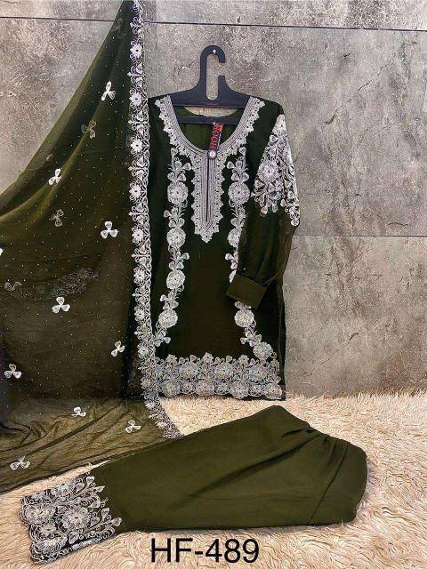 Hoor tex hf – 489  Manufacturer of salwar kameez