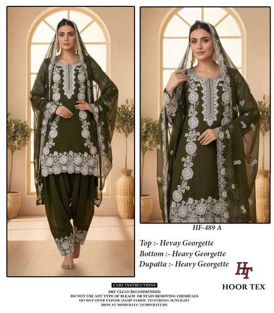 Hoor tex hf – 489  Manufacturer of salwar kameez