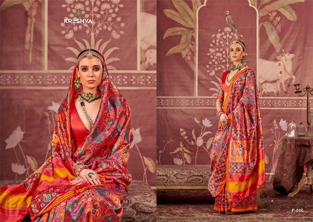 Kreshva patola grace Saree market Mumbai