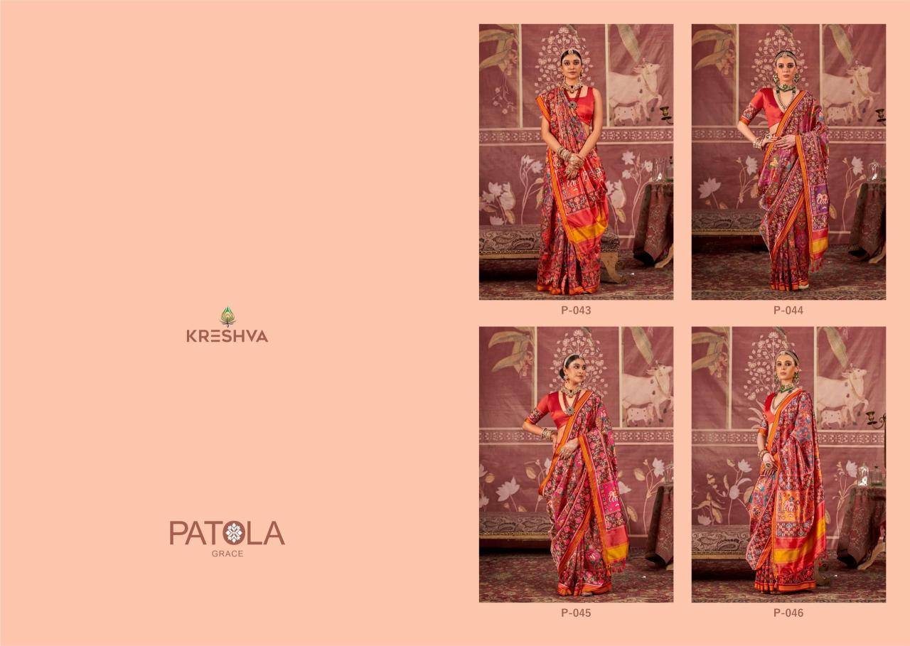 Kreshva patola grace Saree market Mumbai