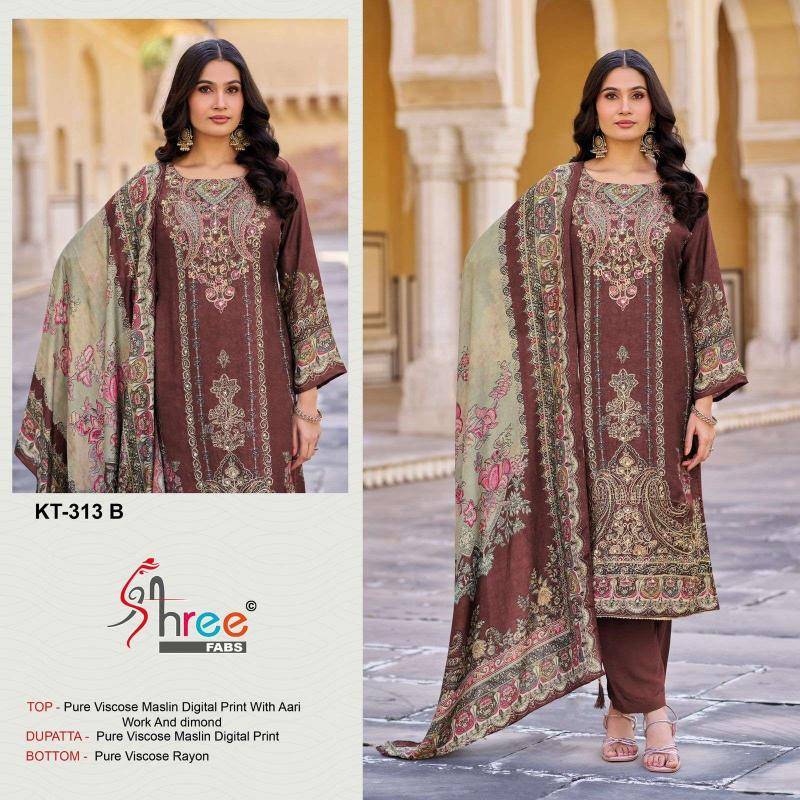 Shree fabs kt- 307 Wholesale Salwar Kameez suppliers in Surat
