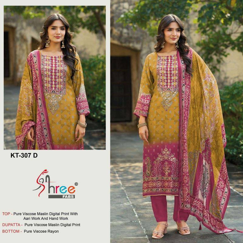 Shree fabs kt- 313 Surat Salwar Kameez market