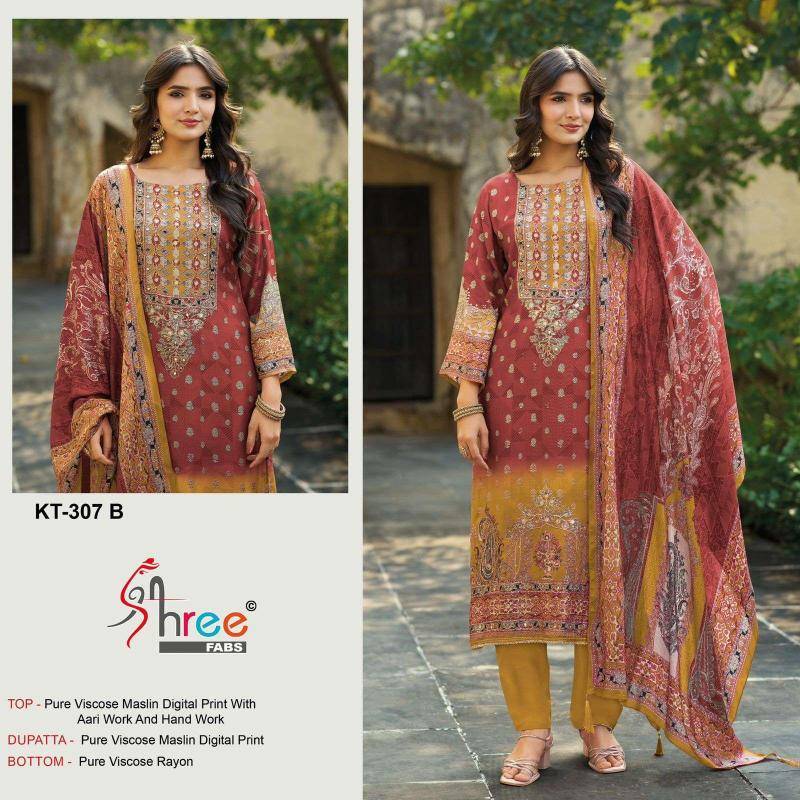 Shree fabs kt- 313 Surat Salwar Kameez market
