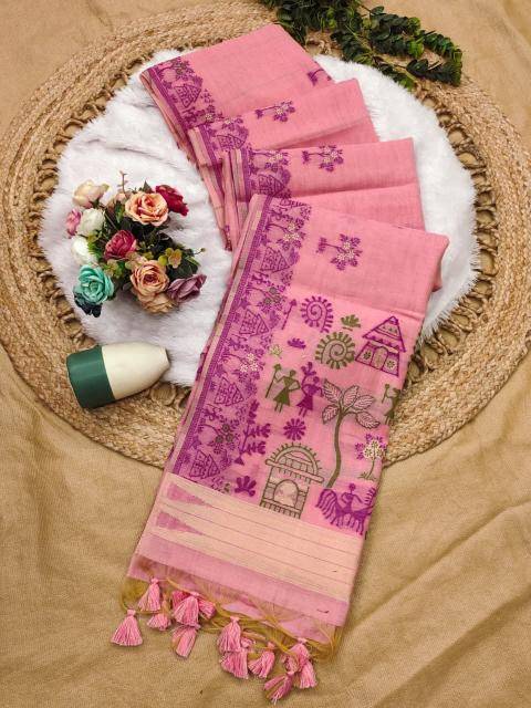 Akshara soft chanderi cotton Saree supplier in Surat