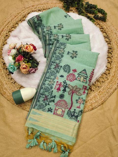 Akshara soft chanderi cotton Saree supplier in Surat