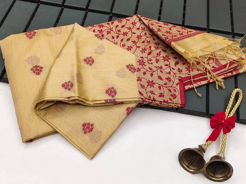 Akshara khadi raw silk Surat saree manufacturer