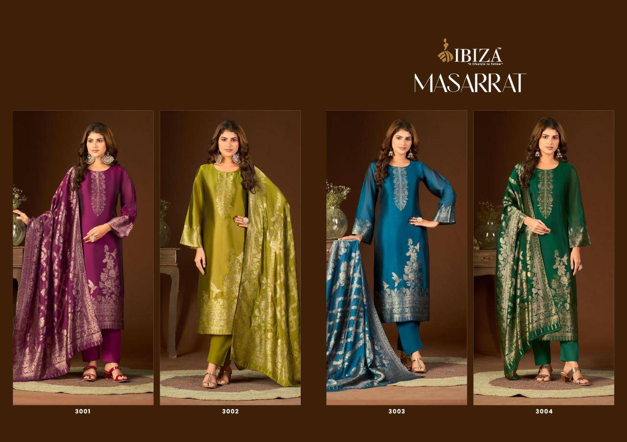 Ibiza masarrat Dress material suppliers in Surat