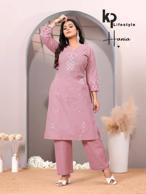 Kp lifestyle hania coord set Wholesale kurti suppliers in Surat