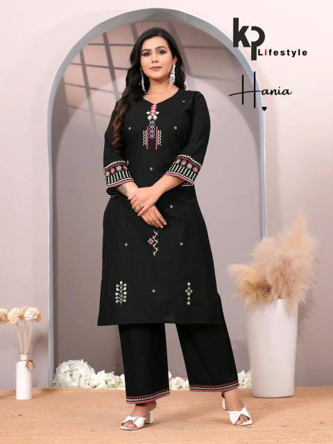 Kp lifestyle hania coord set Wholesale kurti suppliers in Surat
