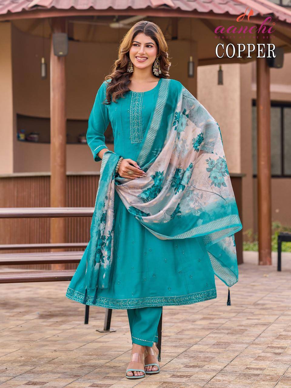 Aanchi copper Surat kurti market rates