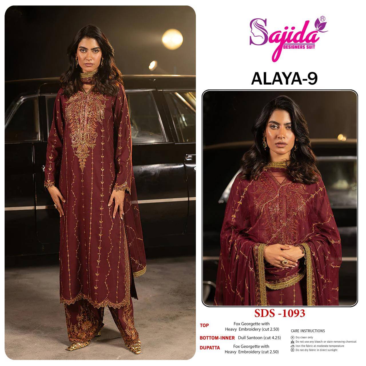 Sajida anaya vol 9  Salwar Kameez supplier in Hyderabad