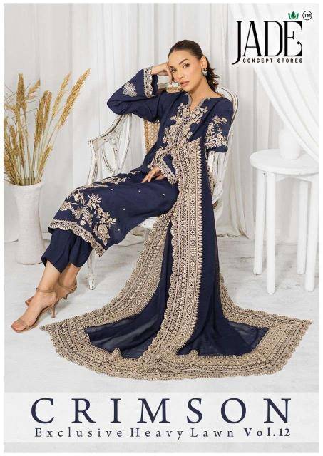 Jade crimson vol- 12 Ladies Salwar Kameez wholesale