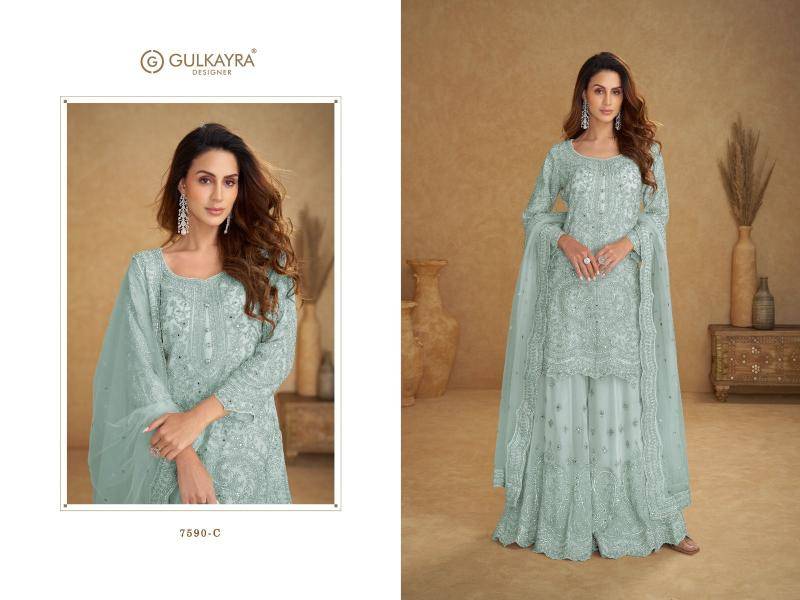 Gulkayra safira Wholesale Salwar suit market