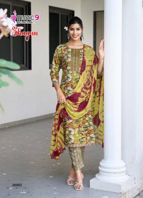 Mystic9 shagun vol 26 Wholesale kurti manufacturers in Hyderabad