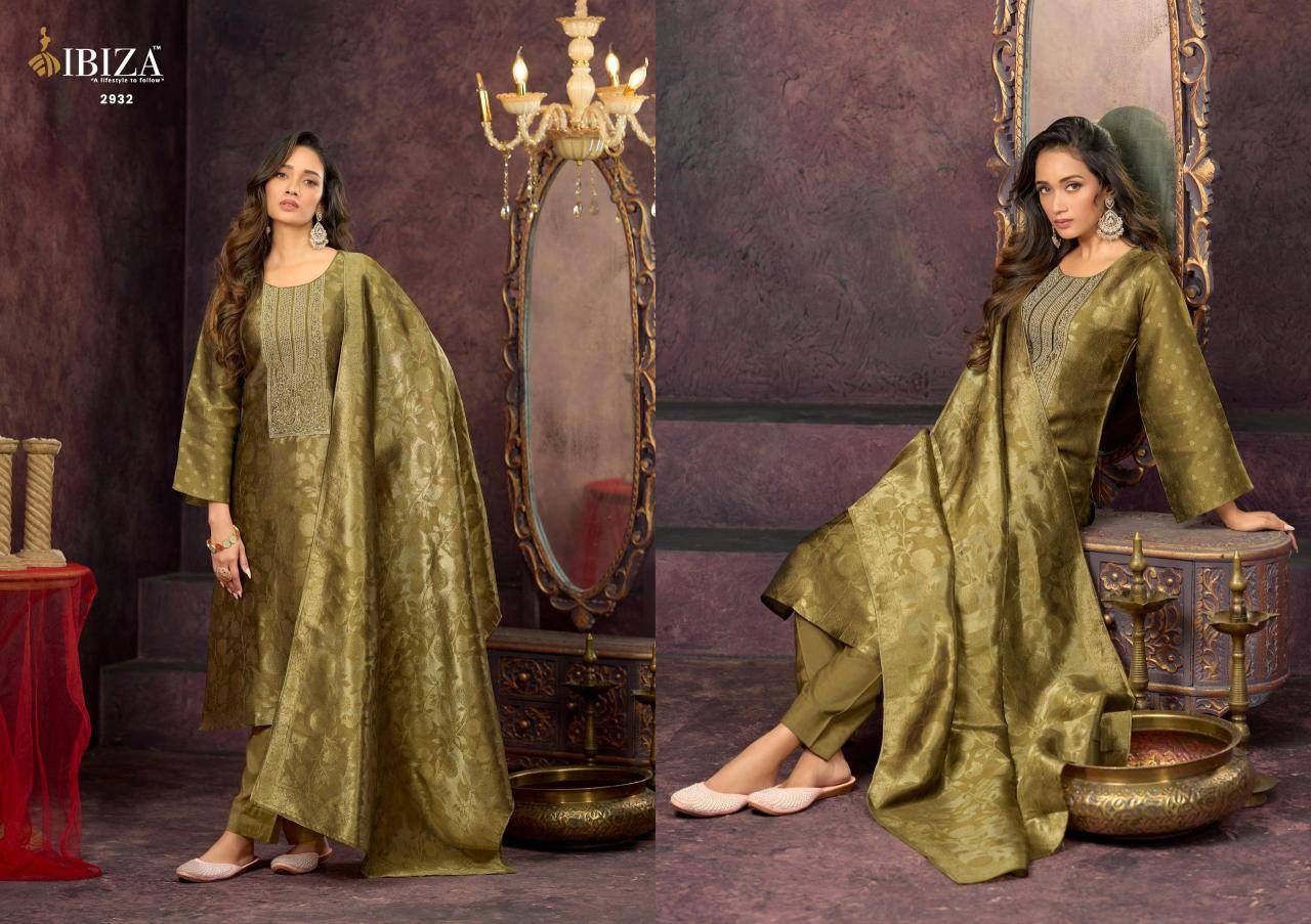 Ibiza dil noor Designer dress materials in Kolkata