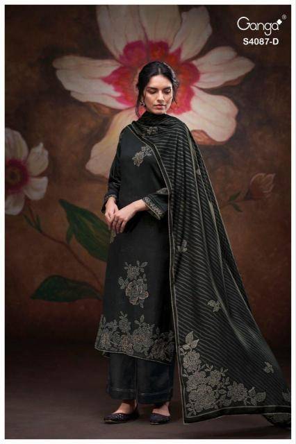 Ganga jaashvi 4087 Wholesale market for dress materials in Kolkata