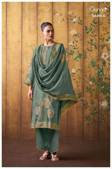 Ganga mahiya 4489 Kolkata dress material market