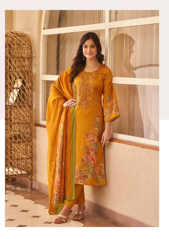 Nisanka mills & emb miraal luxury lawn 26 Wholesale dress materials in Delhi