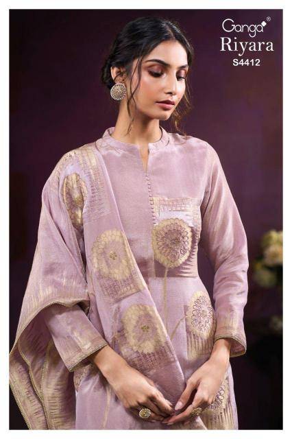 Ganga riyara 4412 Dress material suppliers in Delhi