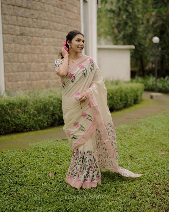 Triveni W - 348 Wholesale saree market in Delhi