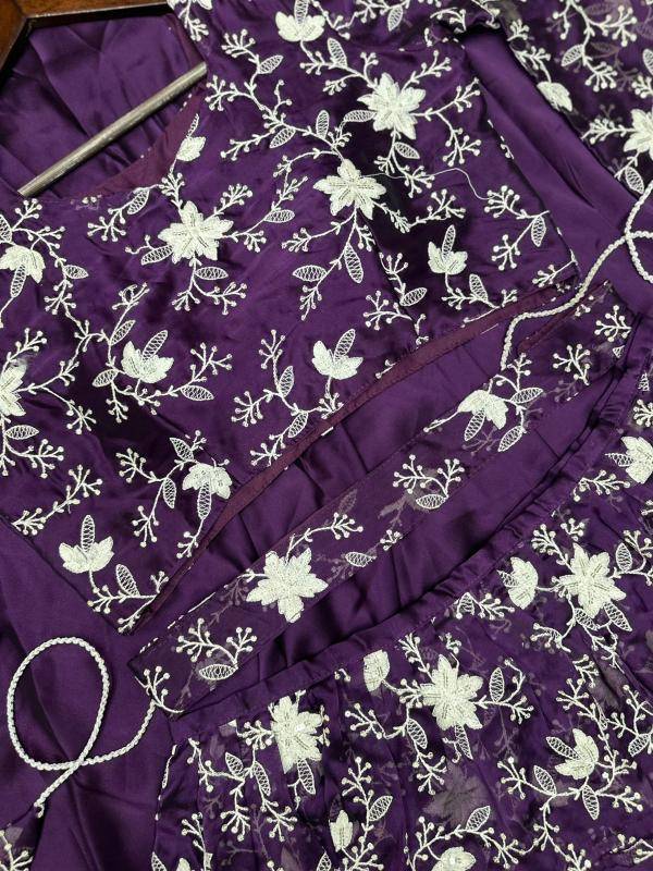 HB-198 Heavy Rangoli Wholesale Lehengha choli Market in Gujarat